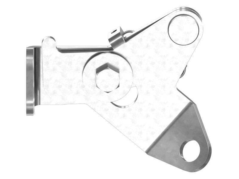 Рычажный механизм двери кабины