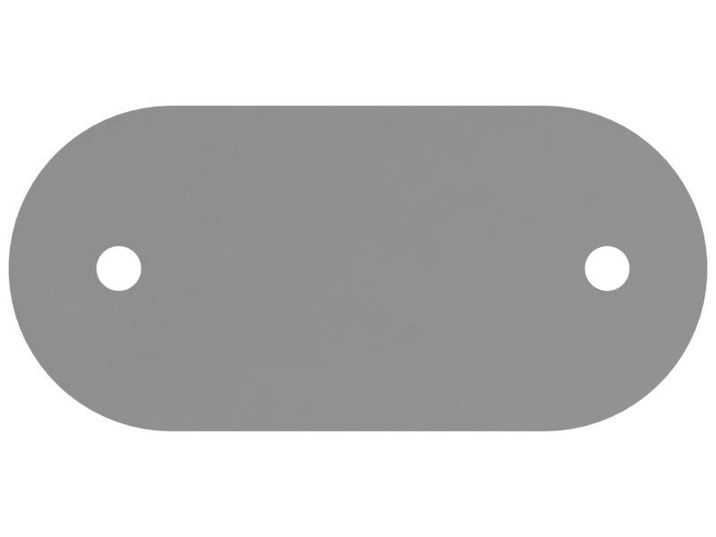 Смотровое стекло длиной 68,9 мм