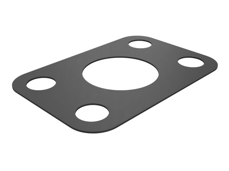 Фланцевая прокладка толщиной 0,8 мм