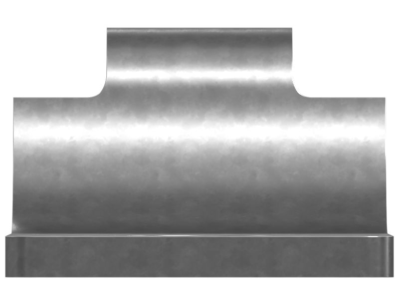 Зажим из двух частей, толщина 4 мм