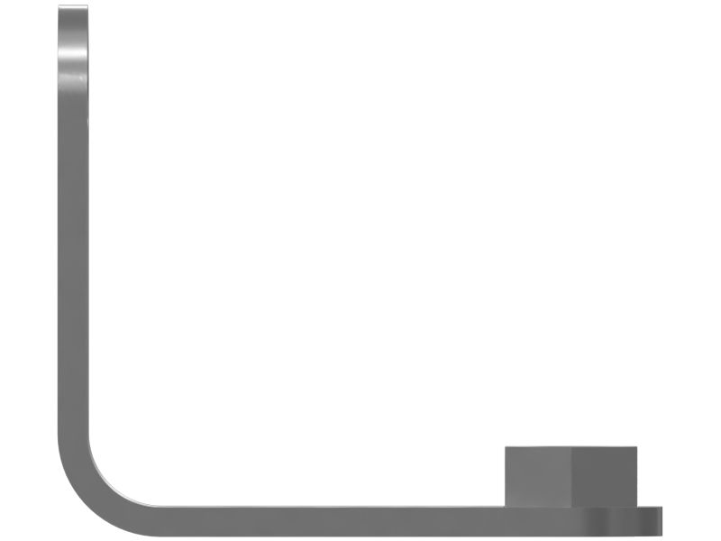 Кронштейн прокладки 90 градусов толщиной 4 мм