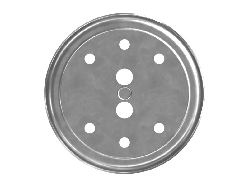 Пластина блокировки шарнирного пальца с наружным диаметром 206 мм