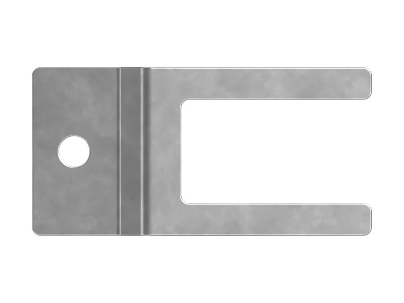 Крепежная пластина для болтов толщиной 3 мм