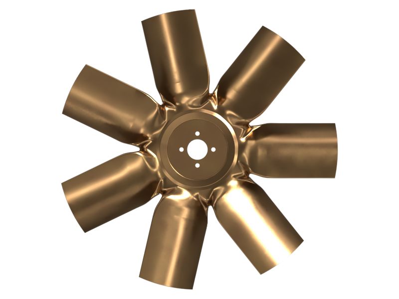 7-лопастной всасывающий вентилятор