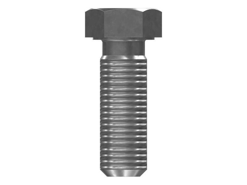 Болт с шестигранной головкой с резьбой M12 х 1,25
