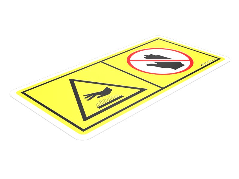 Предупреждающая пленка о горячей поверхности