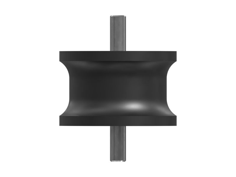 Резиновая амортизирующая опора