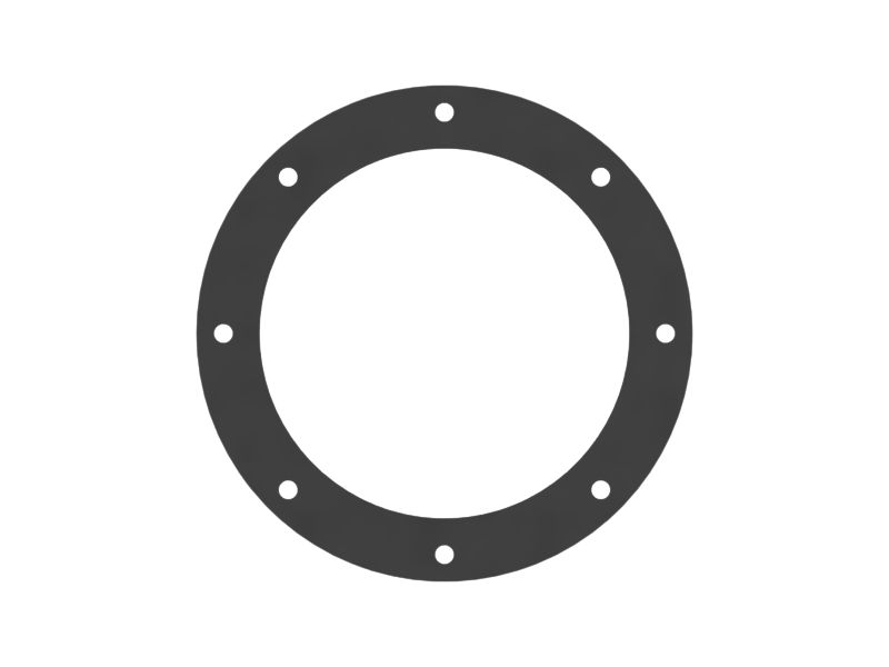 Круглая прокладка переходника воздухопровода толщиной 0,8 мм