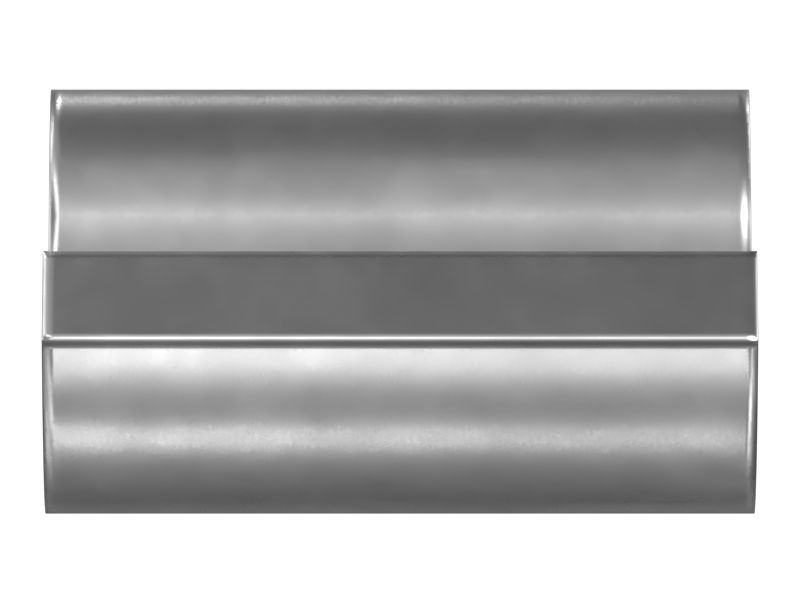 Половинный зажим для двойной трубки с внутренним диаметром 27,20 мм