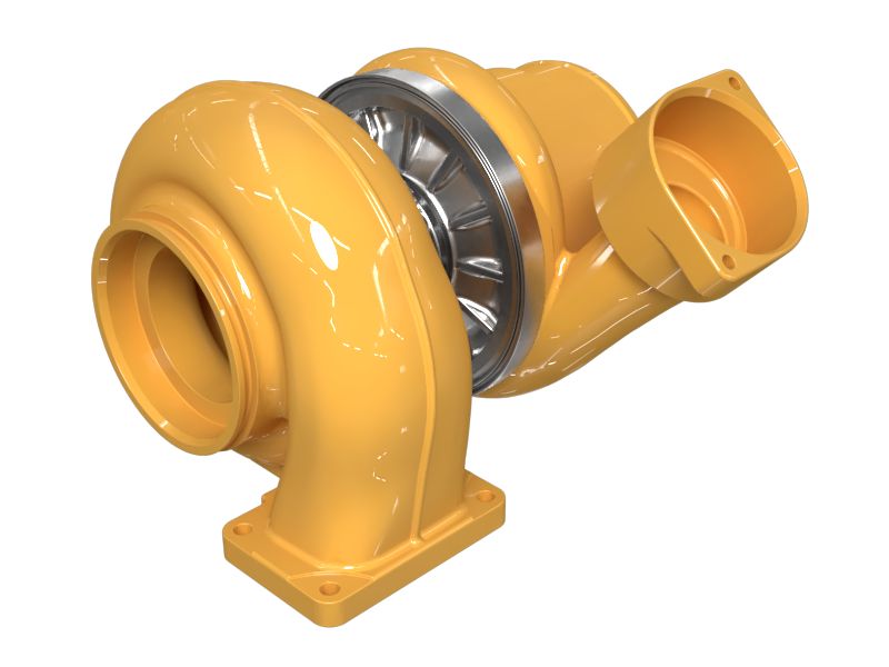 БЛОК ТУРБОКОМПРЕССОРА