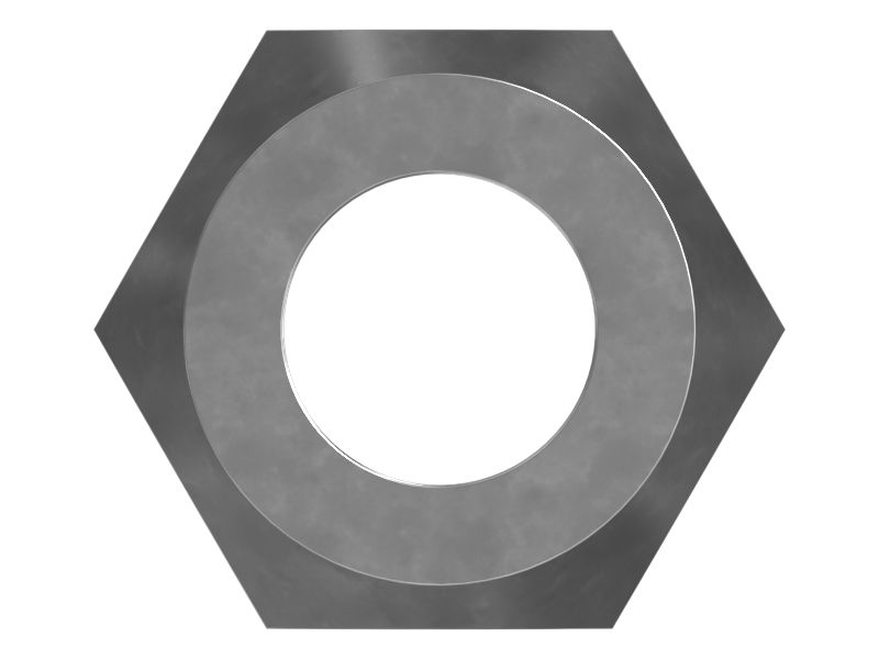 Фланцевая гайка с шестигранной резьбой M10X1,5