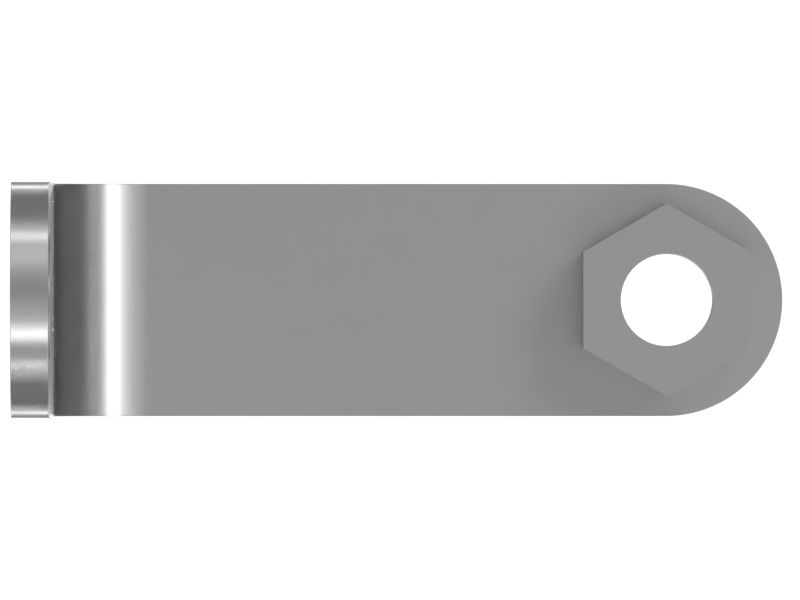 Кронштейн прокладки 90 градусов толщиной 4 мм