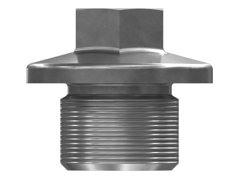 7C-0351: 3/4-16 Thread Hex-Drive Plug