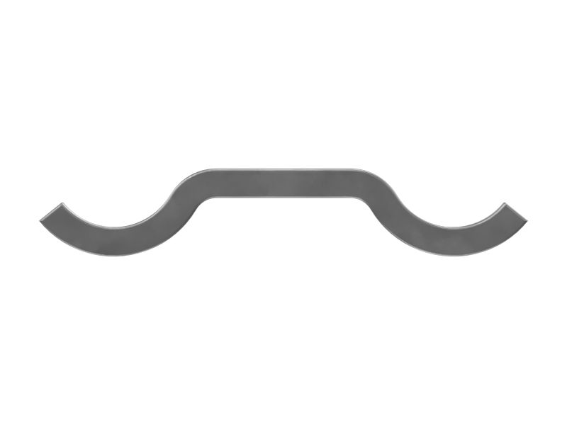 136-2803: 27.20mm Inner Diameter Double Tube Half Clip 1362803 купить