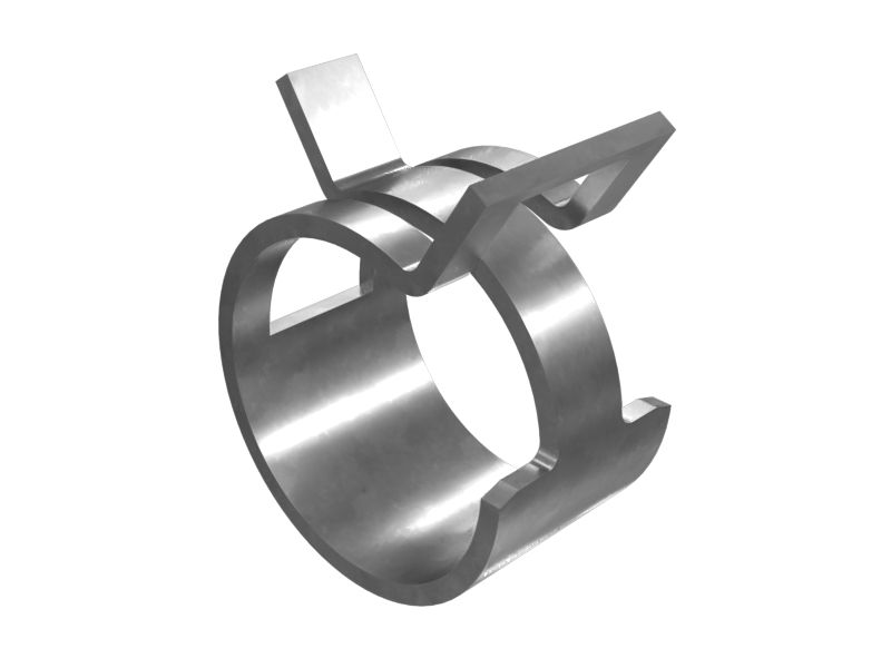 235-9014: Пружинный шланговой хомут 21,7 мм внутреннего диаметра