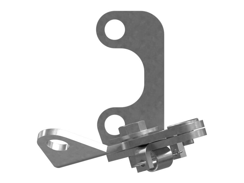 Рычажный механизм двери кабины