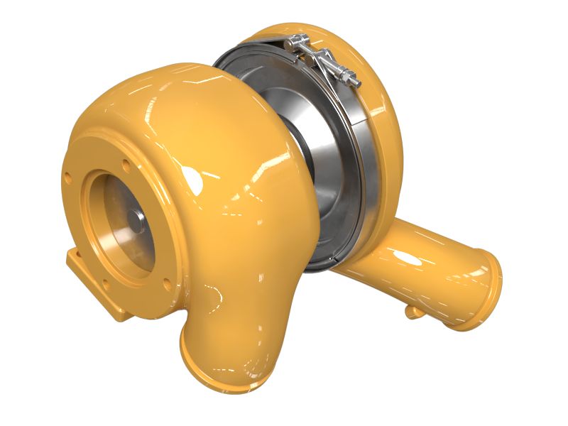 БЛОК ТУРБОКОМПРЕССОРА