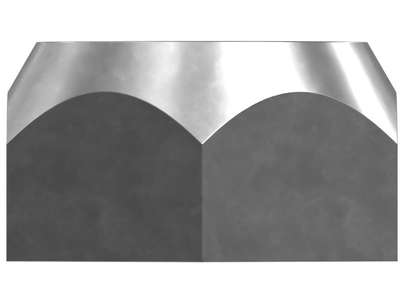 Фланцевая гайка с шестигранной резьбой M10X1,5