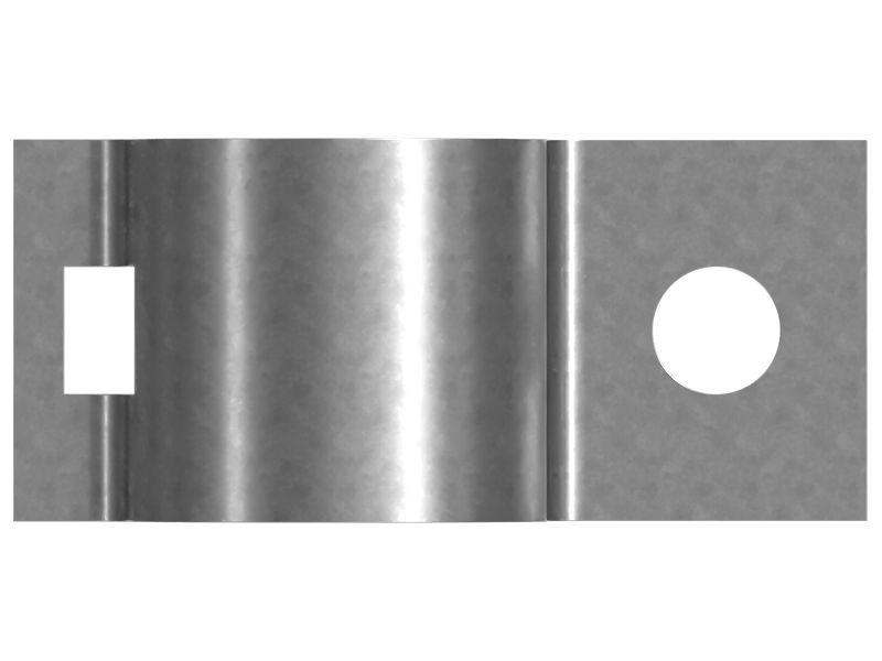 Двухэлементный зажим, внутренний диаметр 34,00 мм