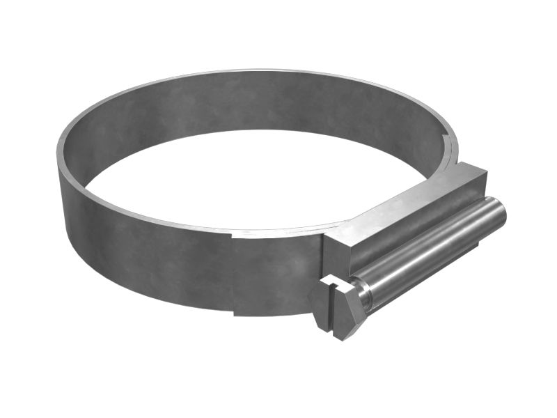 Червячный хомут, минимальный размер 50,00 мм