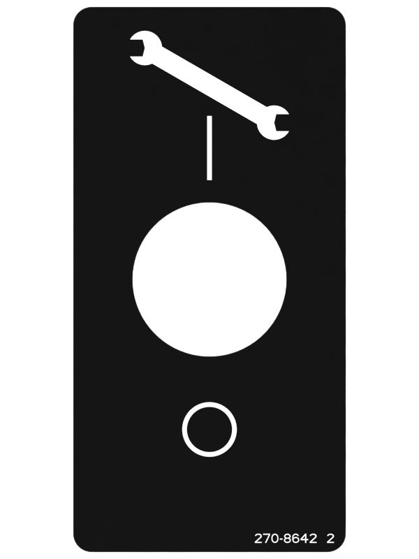 Пленка идентификации блокировки сервиса