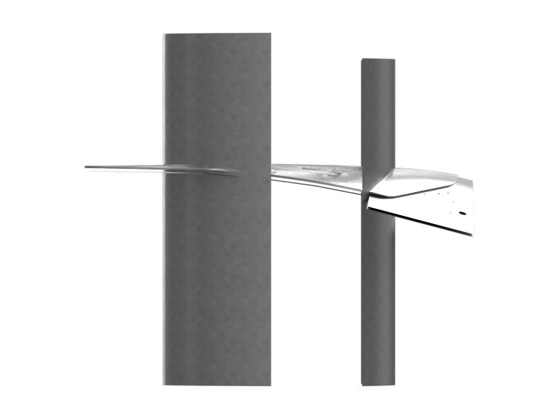 Стекло двери, высота 1164,30 мм