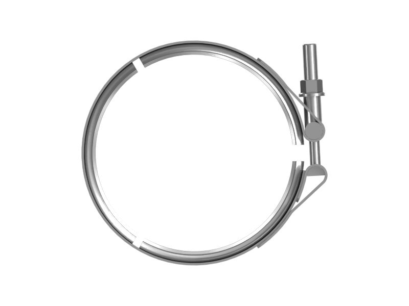 Клиновой ленточный хомут 1/4".