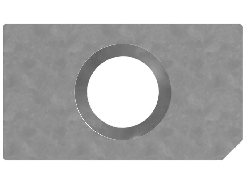 Пластина двери кабины толщиной 12,70 мм