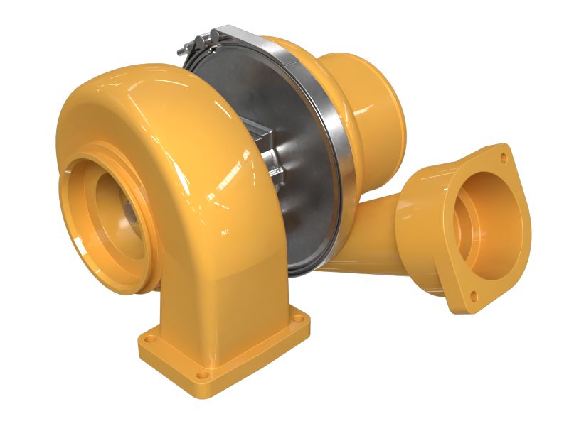 БЛОК ТУРБОКОМПРЕССОРА