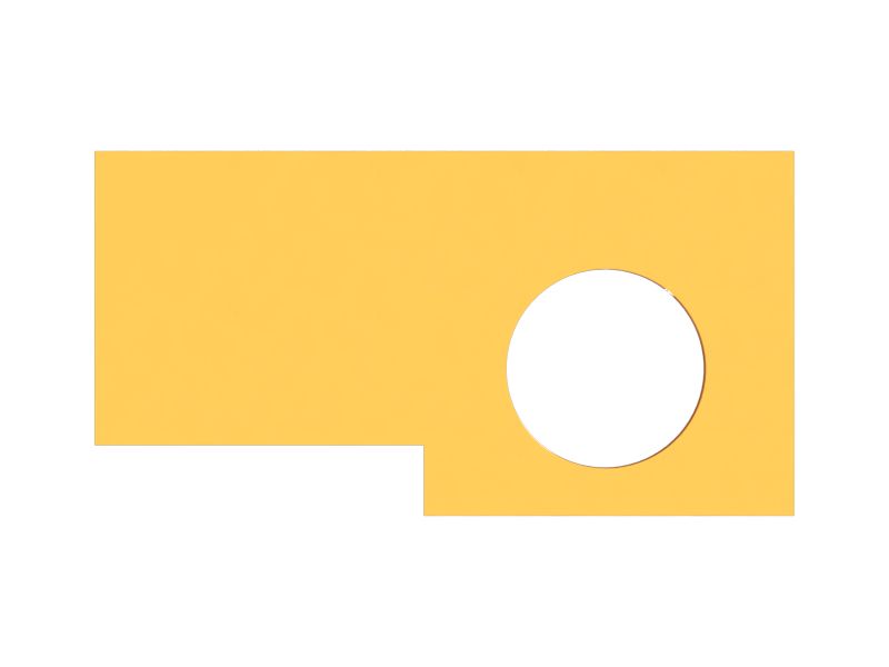 Опорный блок широкой головки шатуна 25 мм