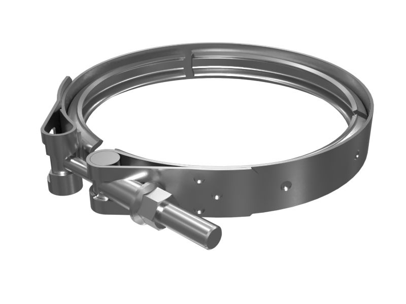 Клиновой ленточный хомут 1/4".