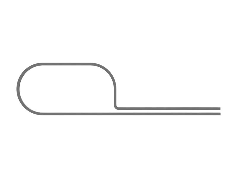 Петлевой хомут с минимальным внутренним диаметром 26,96 мм