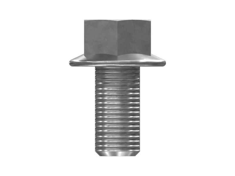 Болт с шестигранной головкой фланца длиной 19,05 мм с резьбой 3/8-16