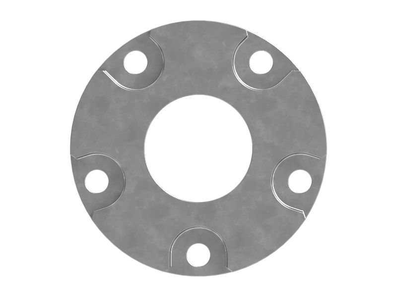 Опорная плита с шестью болтами толщиной 40 мм