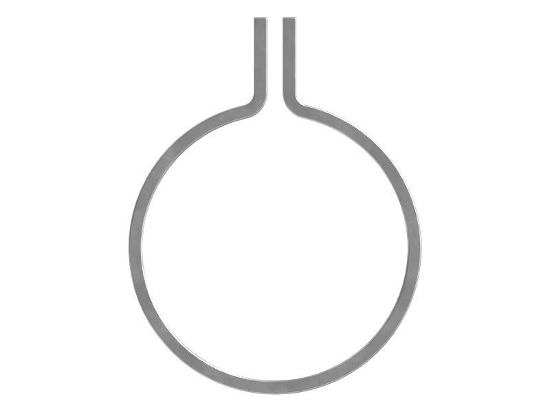 Зажим для центрального крепления с внутренним диаметром 101,60 мм