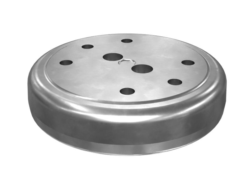 Пластина блокировки шарнирного пальца с наружным диаметром 206 мм