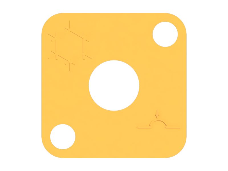 Пластина автоматического выключателя