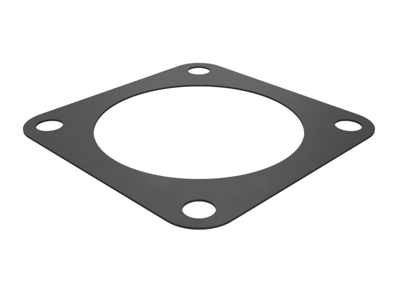 Прокладка квадратного фланца толщиной 1,08 мм