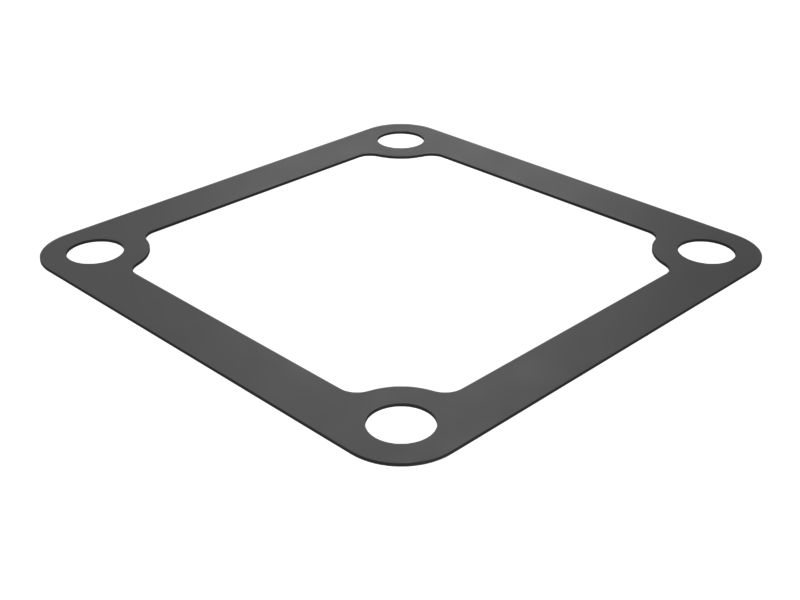 Квадратная фланцевая прокладка толщиной 0,8 мм