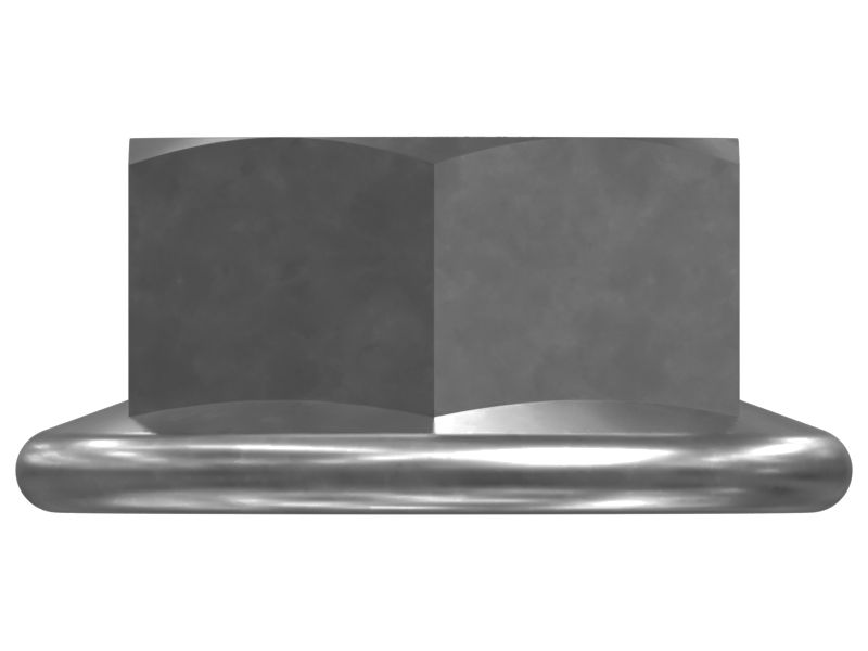 Шестигранная фланцевая гайка