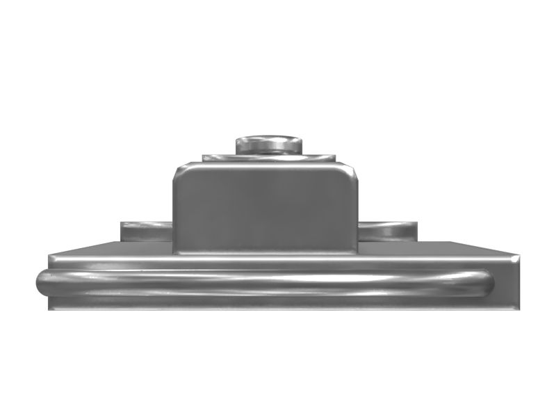 Защитная планка выпускного коллектора длиной 490 мм