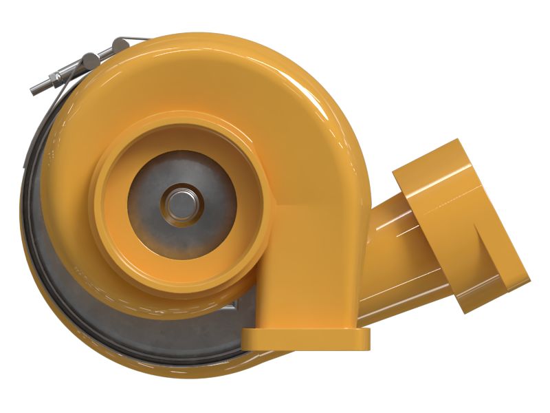 БЛОК ТУРБОКОМПРЕССОРА