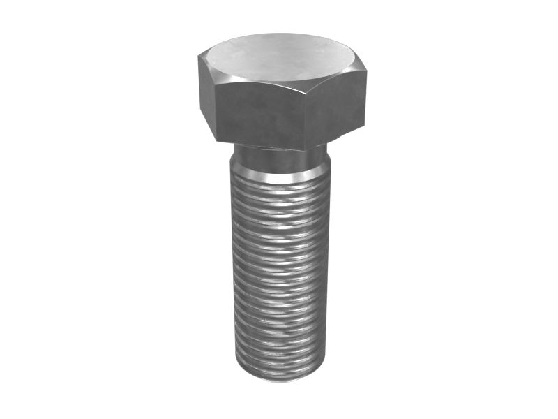 Болт с шестигранной головкой с резьбой M12 х 1,25