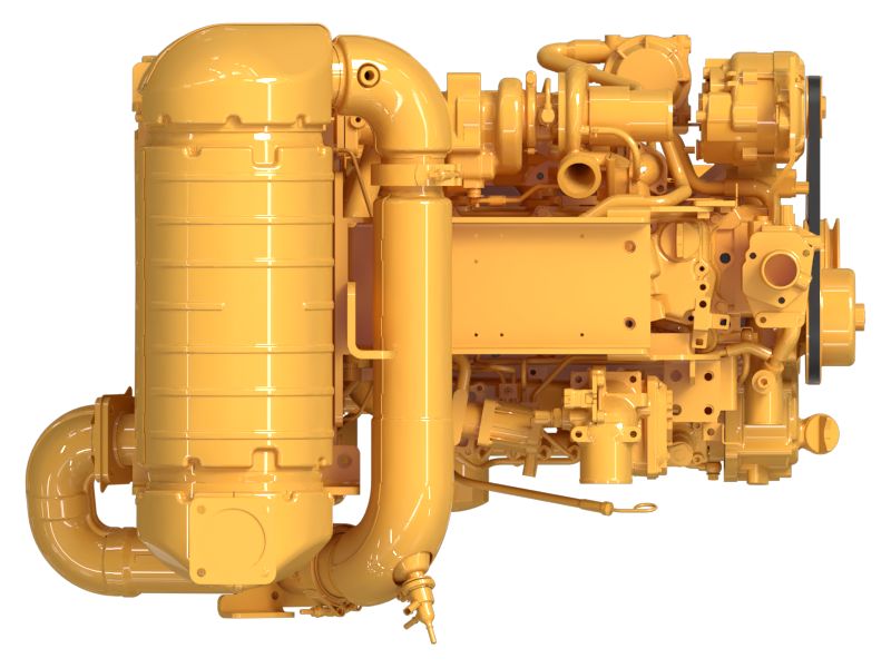 110 Horsepower Primary Engine Arrangement