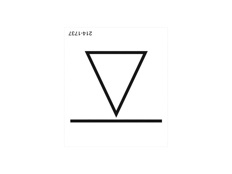 Наклейка для точки установки домкрата