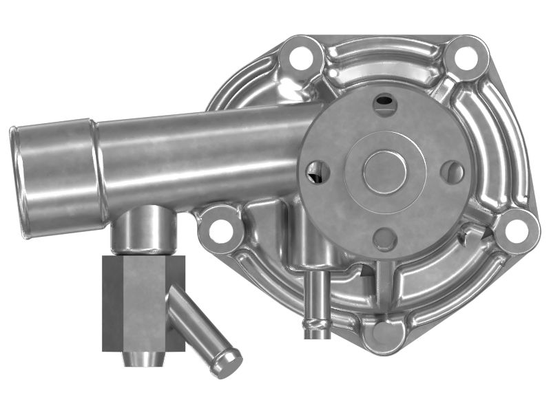 Водяной насос, используемый в двигателях