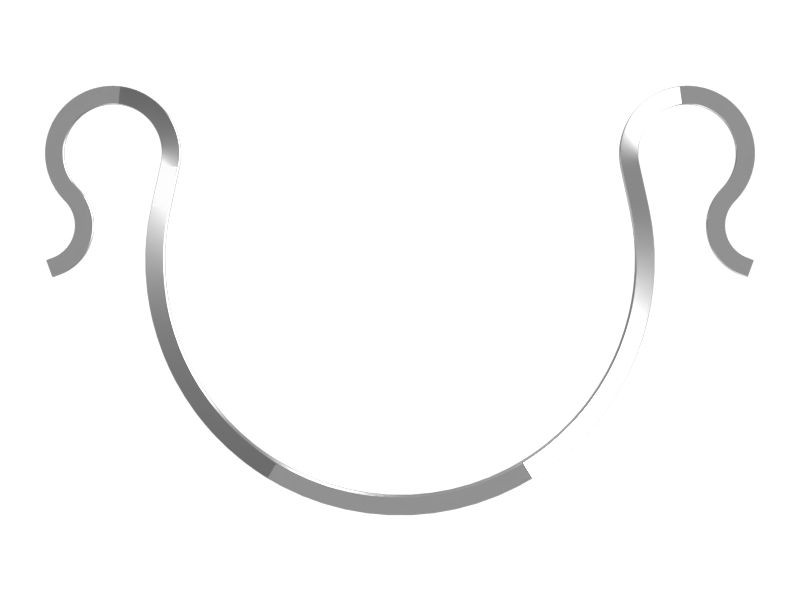 Торсионная пружина установленной длины 40 мм