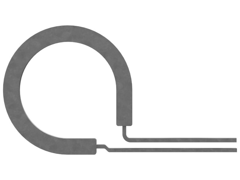 Петлевой хомут, внутренний диаметр 23,8 мм