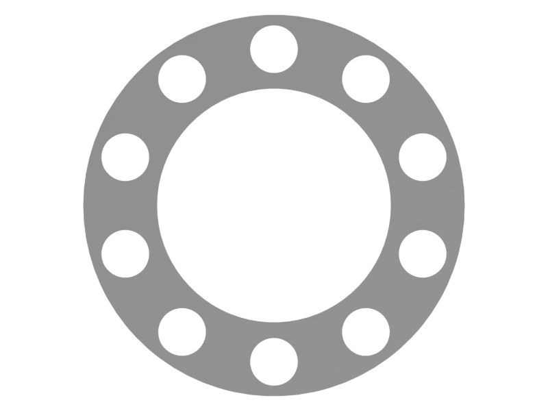 Комплект стальных регулировочных прокладок толщиной 2,54 мм