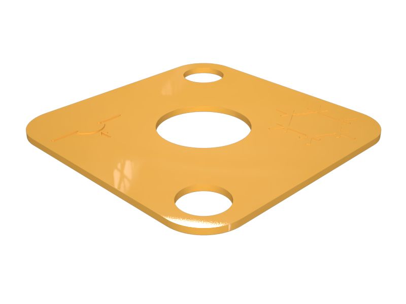 Пластина автоматического выключателя